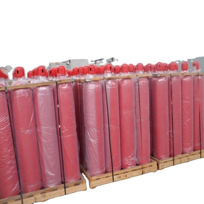 Carbon Steel India Market 4.5kg 5kg Empty CO2 Fire Extinguisher Cylinder With Flat Head CO2 Fire Extinguisher Valve